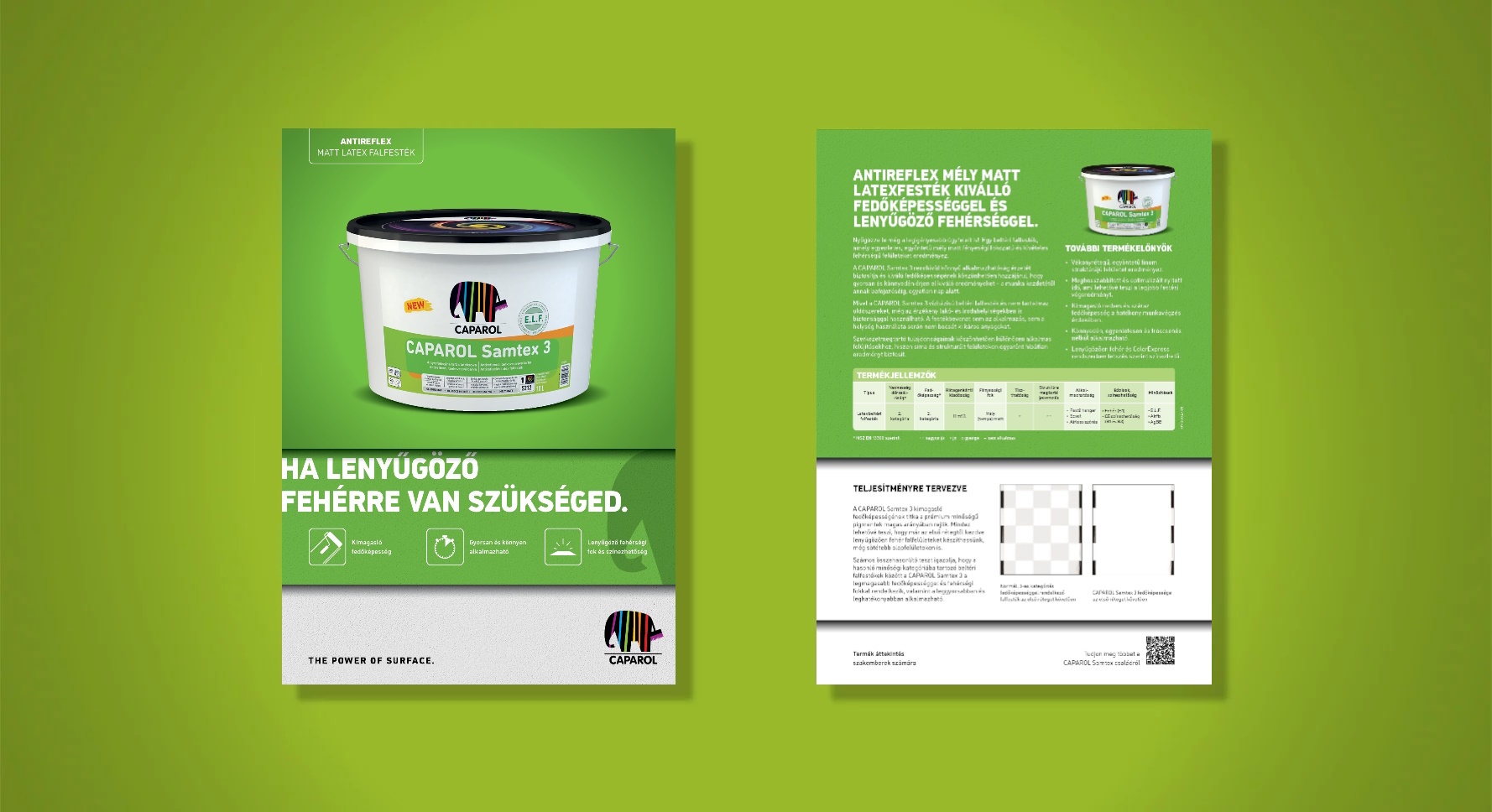 karta produktu farby Caparol Samtex 3